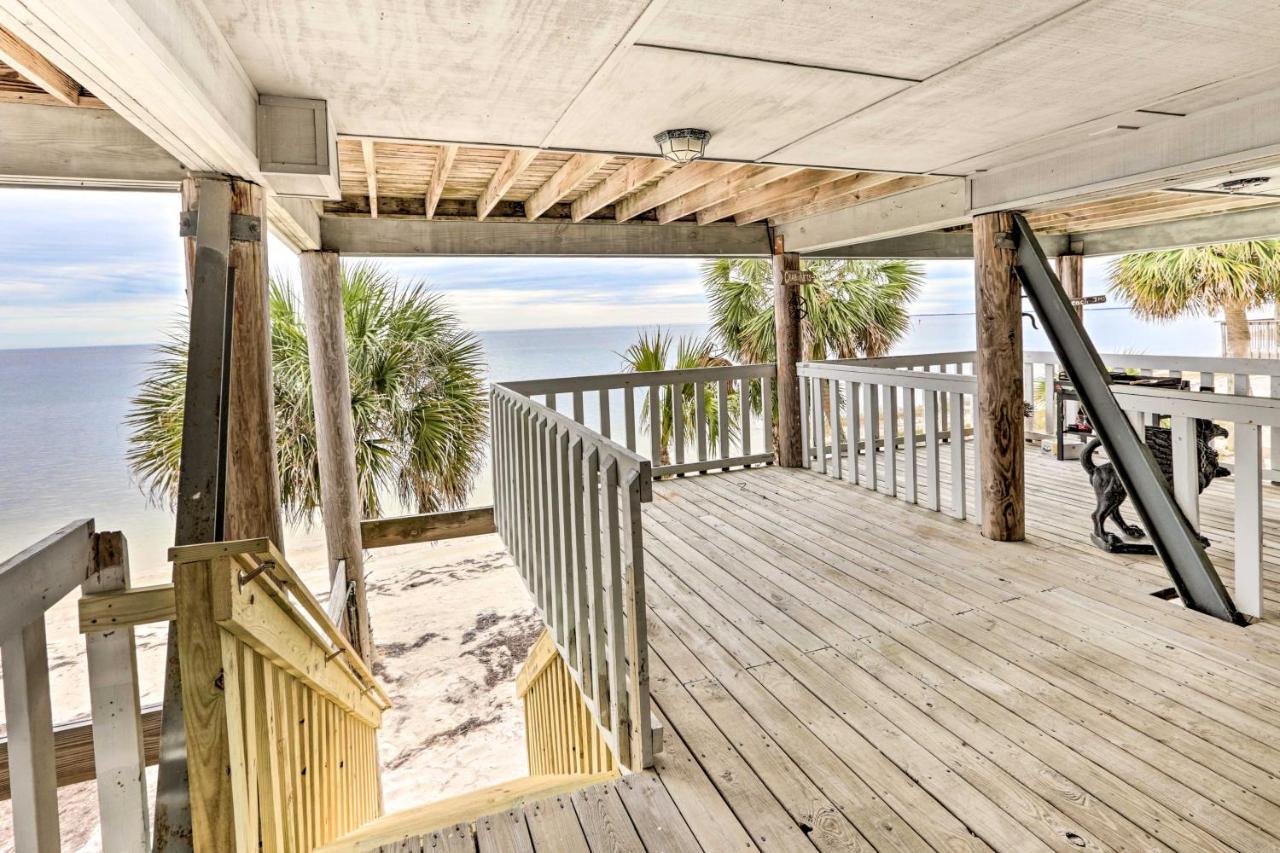 Waterfront Escape With Balcony On Shell Point Beach! Panacea Kültér fotó
